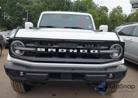 2024 Ford Bronco Outer Banks z USA, uszkodzony, nr VIN 1FMEE8BP6RLA37268